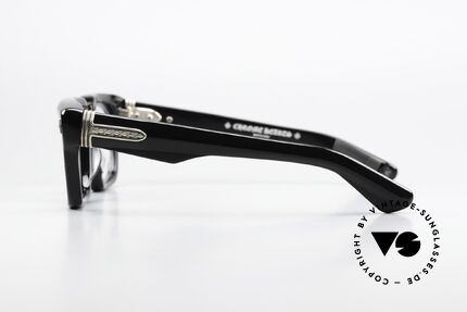 Chrome Hearts Gnarlin Männerbrille 925 Silber Rocker, Männer Luxusbrille in M-L Größe 53-23, 145, Passend für Herren Chrome Hearts Gnarlin Männerbrille 925 Silber Rocker, Männer Luxusbrille in M-L Größe 53-23, 145, Passend für Herren
