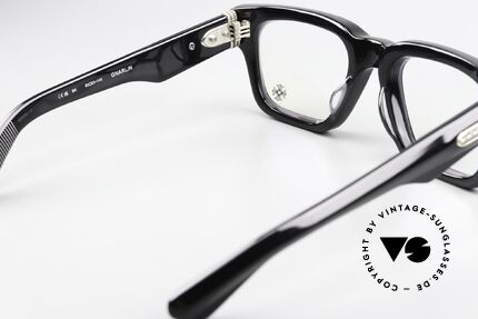 Chrome Hearts Gnarlin Männerbrille 925 Silber Rocker, Azetat-Fassung kann beliebig verglast werden, Passend für Herren Chrome Hearts Gnarlin Männerbrille 925 Silber Rocker, Azetat-Fassung kann beliebig verglast werden, Passend für Herren
