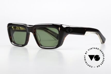 Jacques Marie Mage Walker Herren Sonnenbrille 60er Stil, col. ETNA, Serpent Lenses, limitiertes Modell, 53/21, Passend für Herren