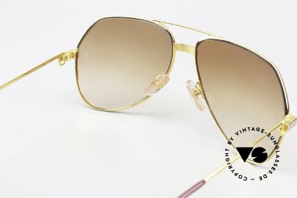 Cartier Vendome Santos - L Sonnengläser Mit Cartier Logo, KEINE Retrobrille, sondern ein altes vintage ORIGINAL!, Passend für Herren Cartier Vendome Santos - L Sonnengläser Mit Cartier Logo, KEINE Retrobrille, sondern ein altes vintage ORIGINAL!, Passend für Herren