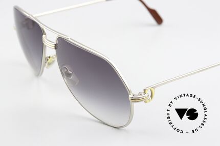 Cartier Vendome LC - M Edle Palladium Sonnenbrille, seltene & entsprechend teure Palladium-Luxus-Edition, Passend für Herren