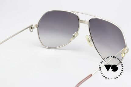 Cartier Vendome LC - M Edle Palladium Sonnenbrille, 2nd Modell, absolut neuwertiger Zustand mit orig. Etui, Passend für Herren