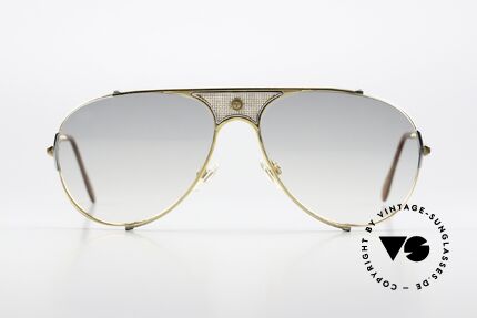 St. Moritz 401 Rare Jupiter Sonnenbrille, kostbares 80er Jahre Designerstück mit Jupiter Symbol, Passend für Herren und Damen St. Moritz 401 Rare Jupiter Sonnenbrille, kostbares 80er Jahre Designerstück mit Jupiter Symbol, Passend für Herren und Damen