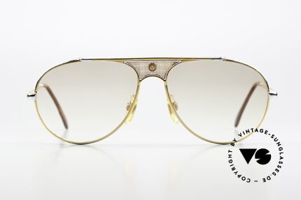 St. Moritz 404 Sonnenbrille Mit Jupiter Symbol, kostbares 80er Jahre Designerstück mit Jupiter Symbol, Passend für Herren und Damen St. Moritz 404 Sonnenbrille Mit Jupiter Symbol, kostbares 80er Jahre Designerstück mit Jupiter Symbol, Passend für Herren und Damen