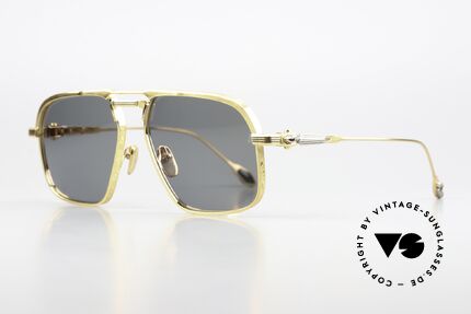 Jacques Marie Mage Labarge Teure Last Frontier Collection, 70er Jahre inspirierte Beta-Titanium Sonnenbrille, Passend für Herren Jacques Marie Mage Labarge Teure Last Frontier Collection, 70er Jahre inspirierte Beta-Titanium Sonnenbrille, Passend für Herren