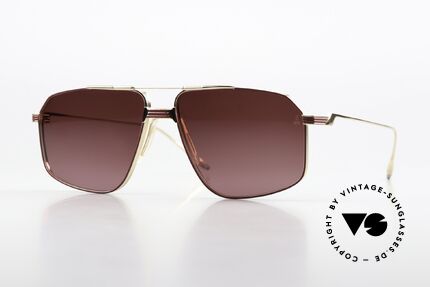 Jacques Marie Mage Jagger Sonnenbrille Zum Feiern, Jacques Marie Mage Sonnenbrille, Jagger, Champagne, Passend für Herren