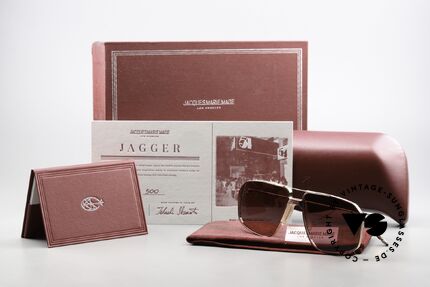 Jacques Marie Mage Jagger Sonnenbrille Zum Feiern, Größe: large, Passend für Herren
