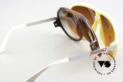 Carrera 5512 2in1 Sonnenbrille Weiss & Braun, Größe: large, Passend für Herren Carrera 5512 2in1 Sonnenbrille Weiss & Braun, Größe: large, Passend für Herren