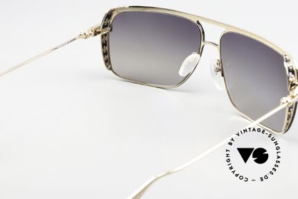 Chrome Hearts Boneyard II Titanium Sonnenbrille Vergoldet, Größe: extra large, Passend für Herren Chrome Hearts Boneyard II Titanium Sonnenbrille Vergoldet, Größe: extra large, Passend für Herren