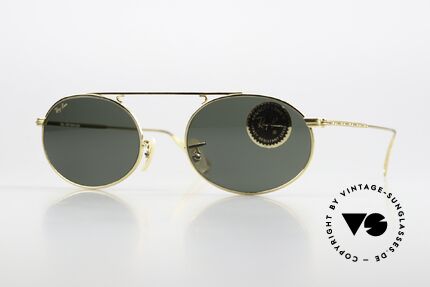 Ray Ban Vintage Oval Bausch&Lomb USA Brille 90er, Ray-Ban Sonnenbrille der 'Vintage Metal Collection', Passend für Herren und Damen Ray Ban Vintage Oval Bausch&Lomb USA Brille 90er, Ray-Ban Sonnenbrille der 'Vintage Metal Collection', Passend für Herren und Damen