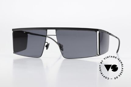 Mykita Helmut Lang HL001 Eckige Brille Mit Seitenscheiben Details Mykita Helmut Lang HL001 Eckige Brille Mit Seitenscheiben Details