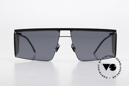 Mykita Helmut Lang HL001 Eckige Brille Mit Seitenscheiben, Zusammenarbeit mit Modedesigner HELMUT LANG, Passend für Herren und Damen Mykita Helmut Lang HL001 Eckige Brille Mit Seitenscheiben, Zusammenarbeit mit Modedesigner HELMUT LANG, Passend für Herren und Damen