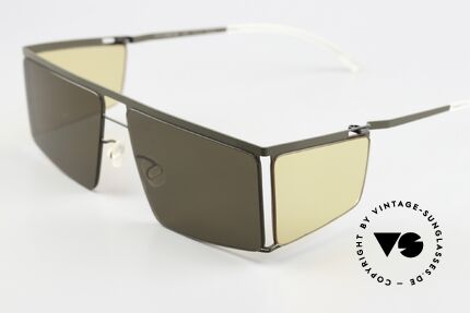 Mykita Helmut Lang HL001 Camou Green Jelly Yellow Sides, color code 870 = 'Camou Green Jelly Yellow Sides', Passend für Herren und Damen Mykita Helmut Lang HL001 Camou Green Jelly Yellow Sides, color code 870 = 'Camou Green Jelly Yellow Sides', Passend für Herren und Damen