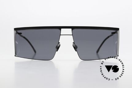 Mykita Helmut Lang HL001 Black Clear Sides Darkgrey, Zusammenarbeit mit Modedesigner HELMUT LANG, Passend für Herren und Damen Mykita Helmut Lang HL001 Black Clear Sides Darkgrey, Zusammenarbeit mit Modedesigner HELMUT LANG, Passend für Herren und Damen