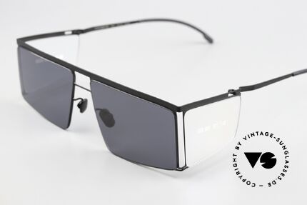 Mykita Helmut Lang HL001 Black Clear Sides Darkgrey, color code 887 = 'Black / Clear Sides Darkgrey Solid', Passend für Herren und Damen Mykita Helmut Lang HL001 Black Clear Sides Darkgrey, color code 887 = 'Black / Clear Sides Darkgrey Solid', Passend für Herren und Damen