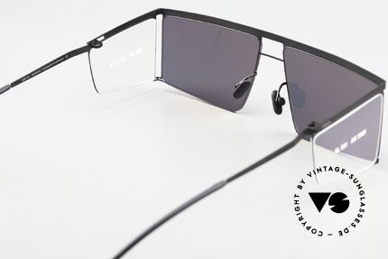 Mykita Helmut Lang HL001 Black Clear Sides Darkgrey, Größe: medium, Passend für Herren und Damen Mykita Helmut Lang HL001 Black Clear Sides Darkgrey, Größe: medium, Passend für Herren und Damen