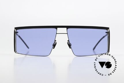 Mykita Helmut Lang HL001 Black Sides Superblue Solid, Zusammenarbeit mit Modedesigner HELMUT LANG, Passend für Herren und Damen Mykita Helmut Lang HL001 Black Sides Superblue Solid, Zusammenarbeit mit Modedesigner HELMUT LANG, Passend für Herren und Damen