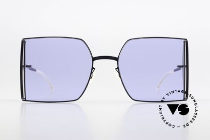 Mykita Helmut Lang HL003 Mulberry Dark Purple Sides, Zusammenarbeit mit Modedesigner HELMUT LANG, Passend für Herren und Damen Mykita Helmut Lang HL003 Mulberry Dark Purple Sides, Zusammenarbeit mit Modedesigner HELMUT LANG, Passend für Herren und Damen