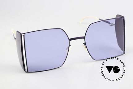 Mykita Helmut Lang HL003 Mulberry Dark Purple Sides, entspiegelte Sonnengläser mit 100% UV Protection, Passend für Herren und Damen Mykita Helmut Lang HL003 Mulberry Dark Purple Sides, entspiegelte Sonnengläser mit 100% UV Protection, Passend für Herren und Damen