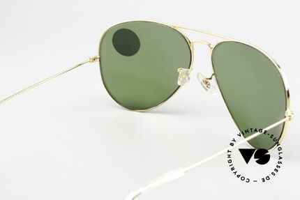 Ray Ban Large Metal II 80er Pilotenbrille RB3 Aviator, KEINE Retromode, sondern ein altes USA-Original, Passend für Herren Ray Ban Large Metal II 80er Pilotenbrille RB3 Aviator, KEINE Retromode, sondern ein altes USA-Original, Passend für Herren