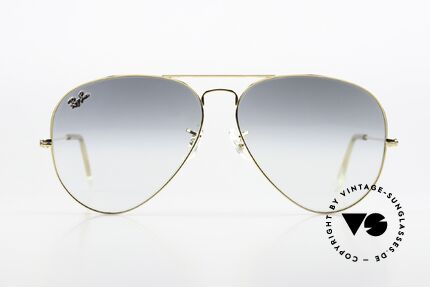 Ray Ban Large Metal II Precious Metals Verlaufsgläser, die Pilotenbrille schlechthin in Größe 62/14 large, Passend für Herren