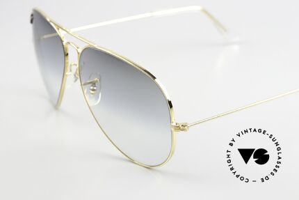Ray Ban Large Metal II Precious Metals Verlaufsgläser, vergoldetet Fassung mit Precious Metals Gläsern, Passend für Herren