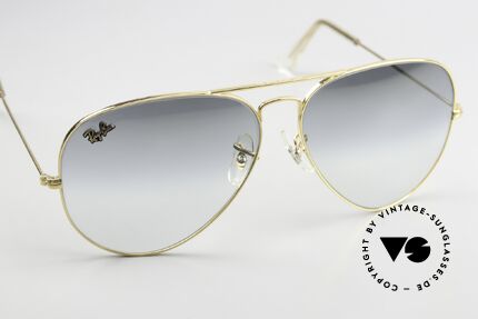 Ray Ban Large Metal II Precious Metals Verlaufsgläser, TOP-Verarbeitung mit der bekannten B&L Gravur, Passend für Herren