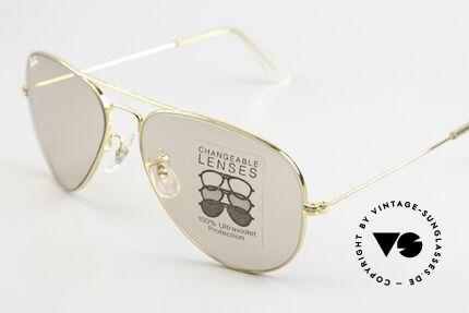 Ray Ban Large Metal Changeable Linsen B&L USA, produziert in den 70ern & 80ern v. Bausch&Lomb, Passend für Herren und Damen Ray Ban Large Metal Changeable Linsen B&L USA, produziert in den 70ern & 80ern v. Bausch&Lomb, Passend für Herren und Damen