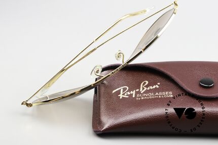 Ray Ban Large Metal Changeable Linsen B&L USA, KEINE Retromode, sondern ein altes USA-Original, Passend für Herren und Damen Ray Ban Large Metal Changeable Linsen B&L USA, KEINE Retromode, sondern ein altes USA-Original, Passend für Herren und Damen