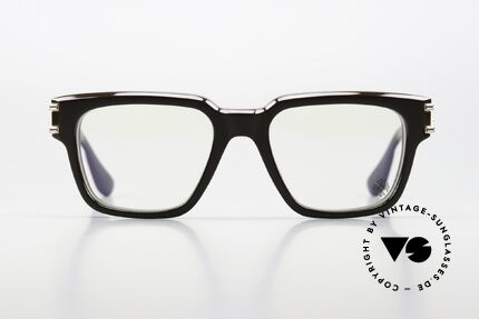 Chrome Hearts Bulge Männerbrille 18kt Vergoldet, markante Azetat-Brille mit Rockstar Attitude, Passend für Herren