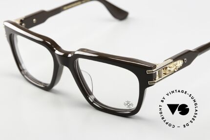 Chrome Hearts Bulge Männerbrille 18kt Vergoldet, berühmt durch die Biker- und Rocker-Szene, Passend für Herren