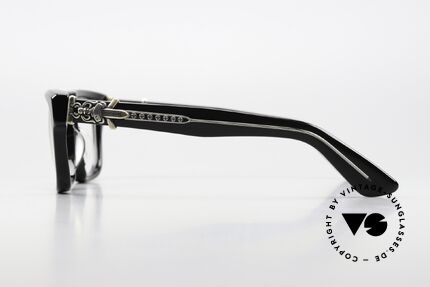Chrome Hearts Vagillionaire II Männerbrille 925 Silber Rocker, Männer Luxusbrille in M-L Größe 54-19, 152, Passend für Herren Chrome Hearts Vagillionaire II Männerbrille 925 Silber Rocker, Männer Luxusbrille in M-L Größe 54-19, 152, Passend für Herren