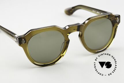 Chrome Hearts Lizard Boot Panto Sonnenbrille 925er Silber, entspiegelte 'dark olive' ZEISS Sonnengläser, Passend für Herren Chrome Hearts Lizard Boot Panto Sonnenbrille 925er Silber, entspiegelte 'dark olive' ZEISS Sonnengläser, Passend für Herren