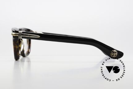 Chrome Hearts Drippin Brille Mit Chrome Hearts Kreuz, ungetragenes Exemplar mit original C.H. Etui, Passend für Herren Chrome Hearts Drippin Brille Mit Chrome Hearts Kreuz, ungetragenes Exemplar mit original C.H. Etui, Passend für Herren