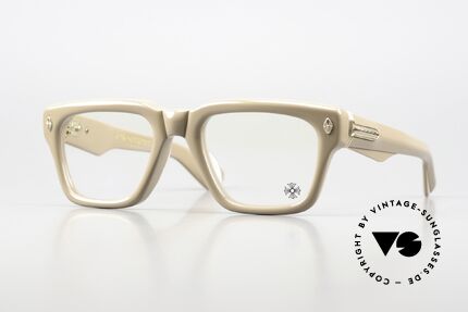 Chrome Hearts Gnarlin CVP 18kt Vergoldetes Dekor, CHROME HEARTS Männerbrille, Mod. Gnarlin, Passend für Herren Chrome Hearts Gnarlin CVP 18kt Vergoldetes Dekor, CHROME HEARTS Männerbrille, Mod. Gnarlin, Passend für Herren