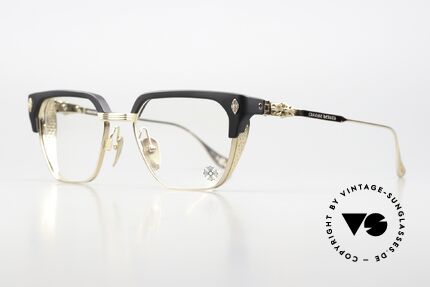 Chrome Hearts LGMA Luxusbrille Titanium 18kt Gold, äußerst hochwertige Legierung = 18kt GP, Passend für Herren