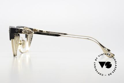Chrome Hearts LGMA Luxusbrille Titanium 18kt Gold, orig. Chrome Hearts DEMOgläser, Gr. 54-18, Passend für Herren