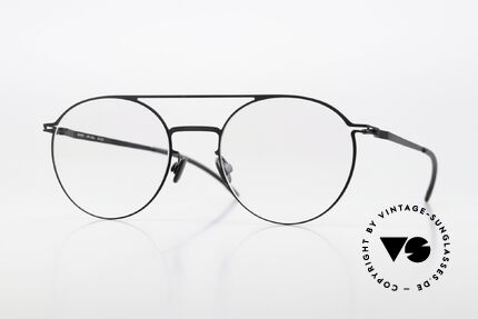 Mykita Kjell Runde Brille Klassisch Schwarz Details Mykita Kjell Runde Brille Klassisch Schwarz Details