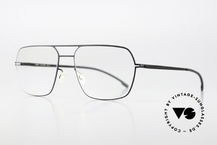 Mykita Tapio Lite Collection Herrenbrille, Farbe 002 "Black"; von 2016-18 in Berlin produziert, Passend für Herren Mykita Tapio Lite Collection Herrenbrille, Farbe 002 "Black"; von 2016-18 in Berlin produziert, Passend für Herren
