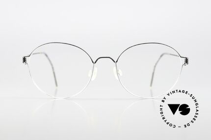 Lindberg Panto 48 Air Titan Rim Panto Titanium Brille Unisex, Modell Panto 48 in schwarz und silber; Unisex-Fassung, Passend für Herren und Damen Lindberg Panto 48 Air Titan Rim Panto Titanium Brille Unisex, Modell Panto 48 in schwarz und silber; Unisex-Fassung, Passend für Herren und Damen