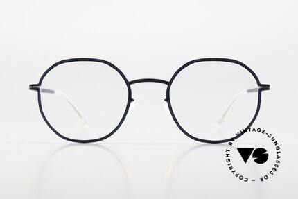 Mykita Studio 6.6 High Fashion In Navy Yale Blue, inspiriert von der optischen Illusionskunst 1960's, Passend für Herren und Damen Mykita Studio 6.6 High Fashion In Navy Yale Blue, inspiriert von der optischen Illusionskunst 1960's, Passend für Herren und Damen
