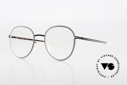 Mykita Studio 6.7 Pantobrille Purple Bronze Grey, ultrafeine Linien folgen der Kontur des Rahmens, Passend für Damen Mykita Studio 6.7 Pantobrille Purple Bronze Grey, ultrafeine Linien folgen der Kontur des Rahmens, Passend für Damen