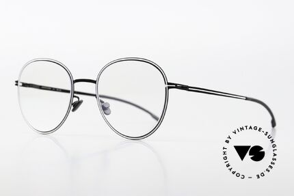 Mykita Studio 6.7 High Fashion Brille Black White, ultrafeine Linien folgen der Kontur des Rahmens, Passend für Damen Mykita Studio 6.7 High Fashion Brille Black White, ultrafeine Linien folgen der Kontur des Rahmens, Passend für Damen