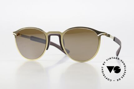 Mykita Mylon Tulip Gold Ebony Brown Siennabrown, MYKITA Mylon HYBRID Sonnenbrille; TULIP, Passend für Herren und Damen Mykita Mylon Tulip Gold Ebony Brown Siennabrown, MYKITA Mylon HYBRID Sonnenbrille; TULIP, Passend für Herren und Damen