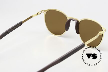 Mykita Mylon Tulip Gold Ebony Brown Siennabrown, die Fassung kann auch optisch verglast werden, Passend für Herren und Damen Mykita Mylon Tulip Gold Ebony Brown Siennabrown, die Fassung kann auch optisch verglast werden, Passend für Herren und Damen