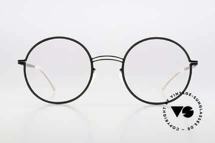 Mykita Studio 6.4 Damenbrille Shiny Graphite Mole, inspiriert von der optischen Illusionskunst 1960's, Passend für Damen