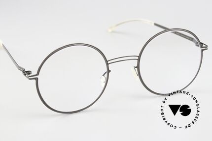 Mykita Studio 6.4 Damenbrille Shiny Graphite Mole, dadurch wird fast ein psychedelischer Effekt erzeugt, Passend für Damen