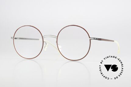 Mykita Studio 6.4 Frauenbrille Silver Pomegranate, MYKITA Studio 6.4 Brille, Größe 48-23, color 356, Passend für Damen