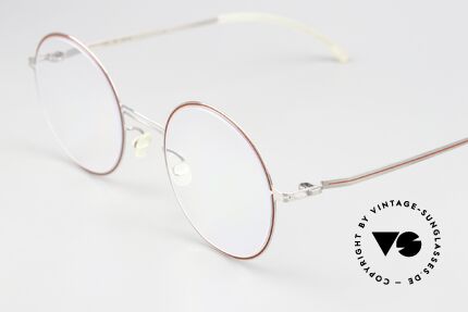 Mykita Studio 6.4 Frauenbrille Silver Pomegranate, Resultat ist ein dreidimensionales grafisches Muster, Passend für Damen
