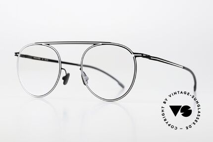 Mykita Studio 6.5 Psychedelischer 1960's Effekt, ultrafeine Linien folgen der Kontur des Rahmens, Passend für Herren und Damen